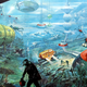 Illustration for article titled Gorgeous Art Shows What Life Would Be Like in Cities Beneath the Sea